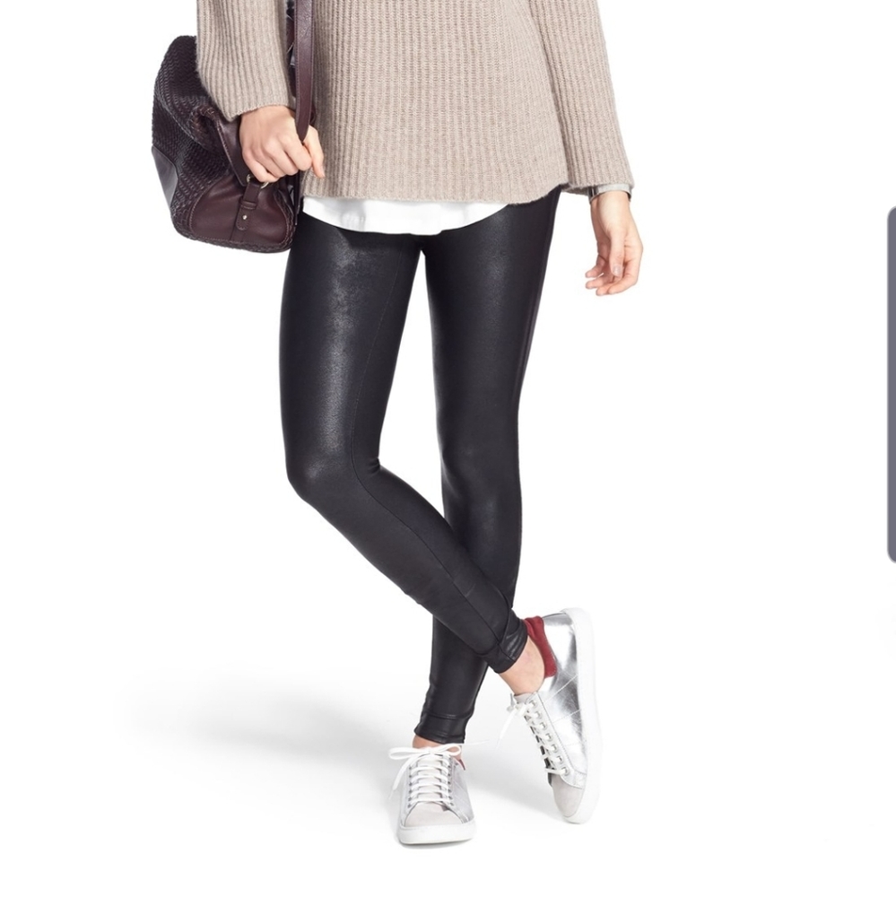 Spanx Faux Leather Leggings
